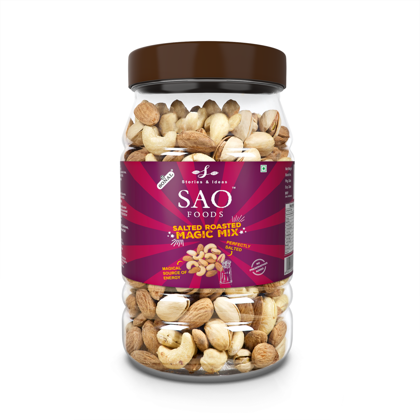 SAO Foods Roasted & Salted Magic Mix 500 gm