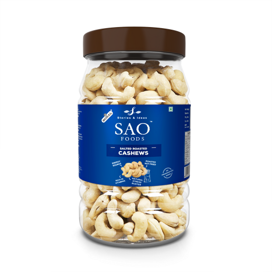 SAO Foods Roasted & Salted Cashews 500 gm