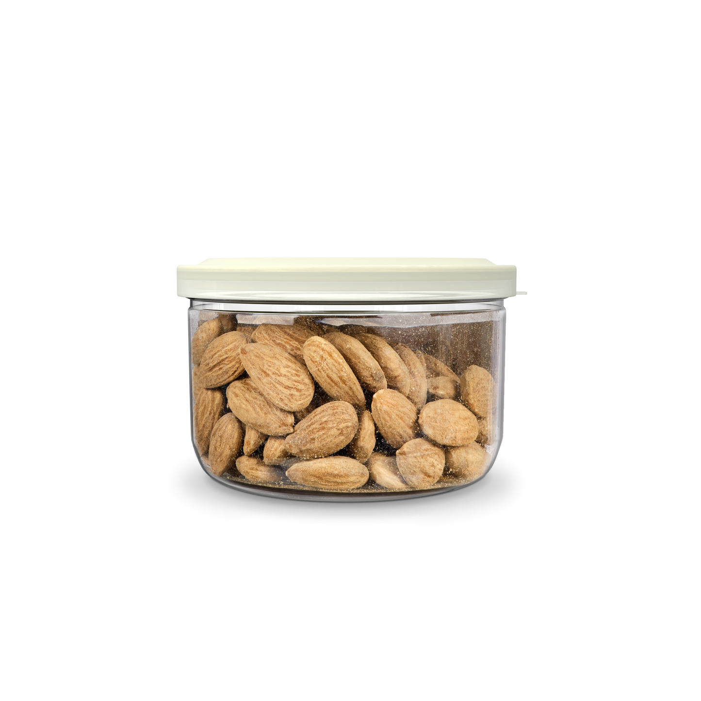 SAO Foods Salted Roasted Almonds 100 gm | Tin Cap PET Jar