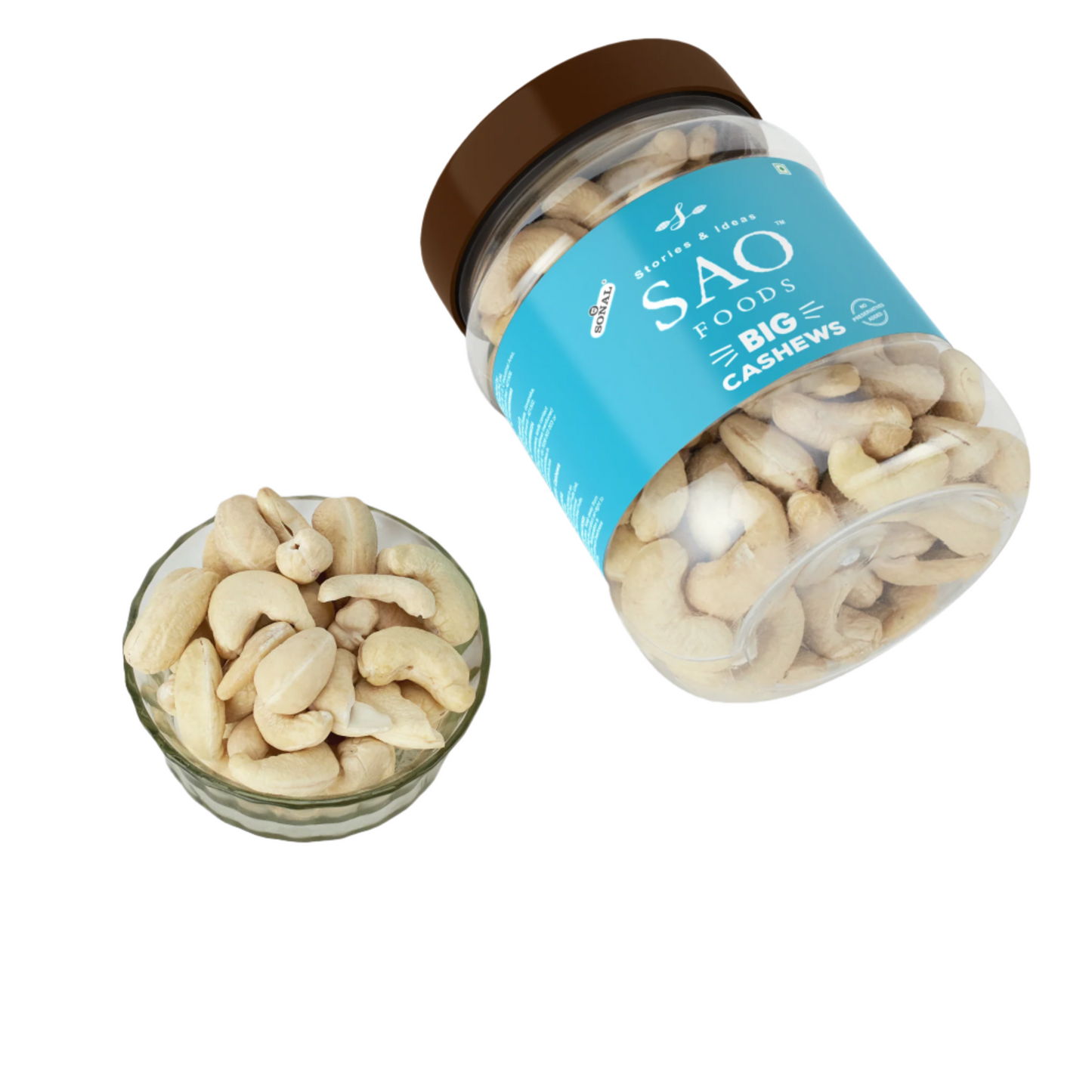 SAO Foods Big Cashews 250 gm