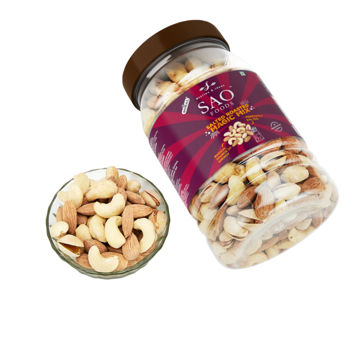 SAO Foods Roasted & Salted Magic Mix 500 gm