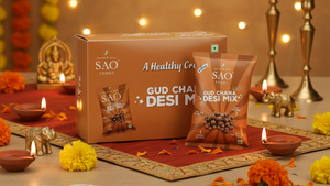Gud Chana Desi Mix: A Sweet and Savory Diwali Snack That Should Grace Your Guest Corner