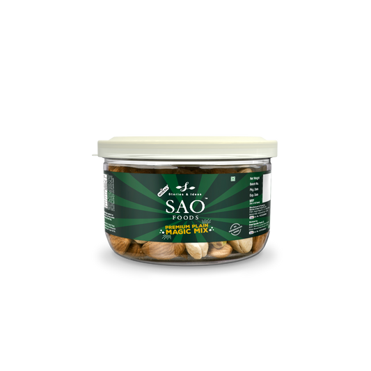 SAO Foods Premium Plain Magic Mix 100 gm | Tin Cap PET Jar