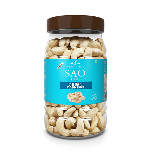 SAO Foods Big Cashews 500 gm