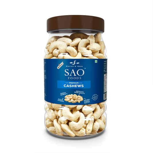 SAO Foods Roasted Premium Cashews 500 gm