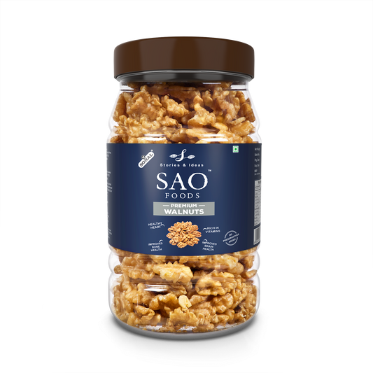 SAO Foods Premium Walnuts 500 gm 