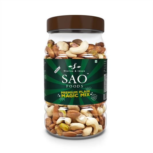 SAO Foods Roasted Plain Premium Magic Mix 500 gm