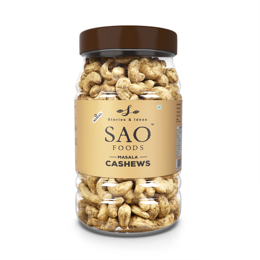 SAO Foods Masala Cashews 500 gm 