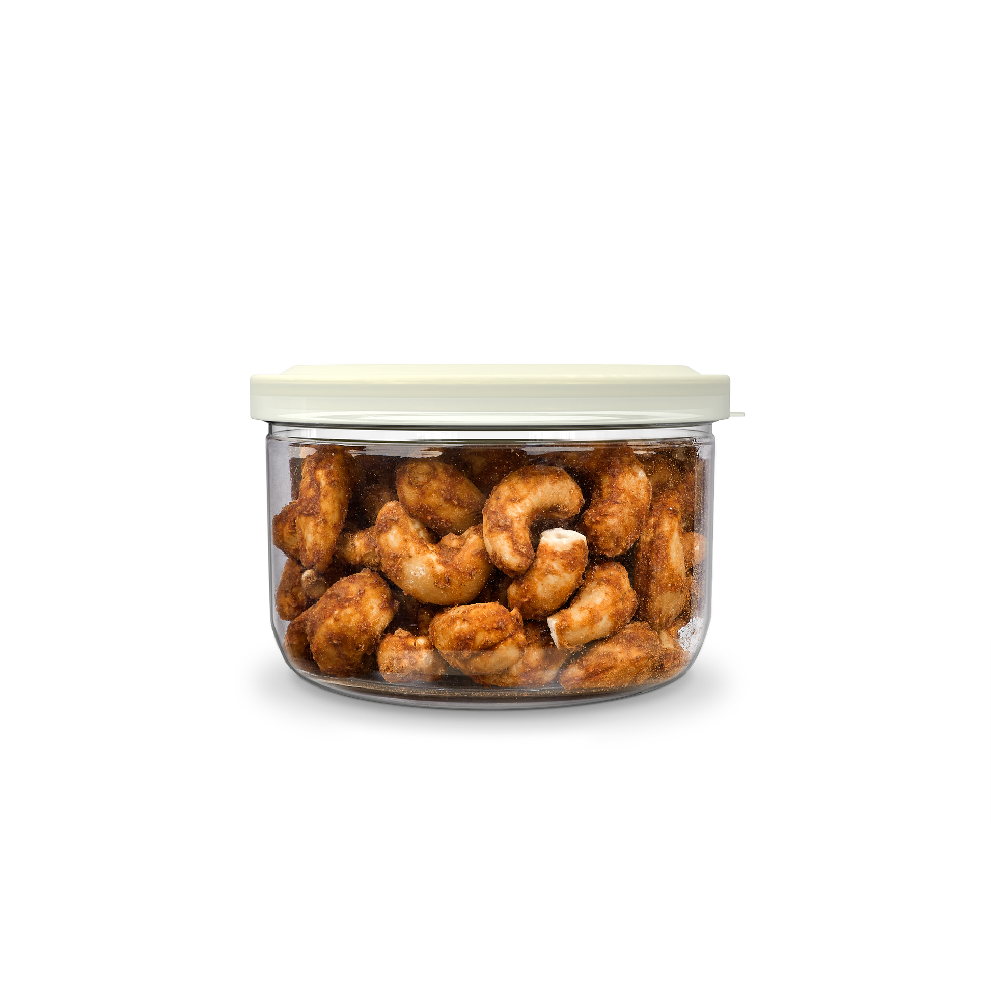 SAO Foods Red Chilli  Cashews 100 gm | Tin Cap PET Jar