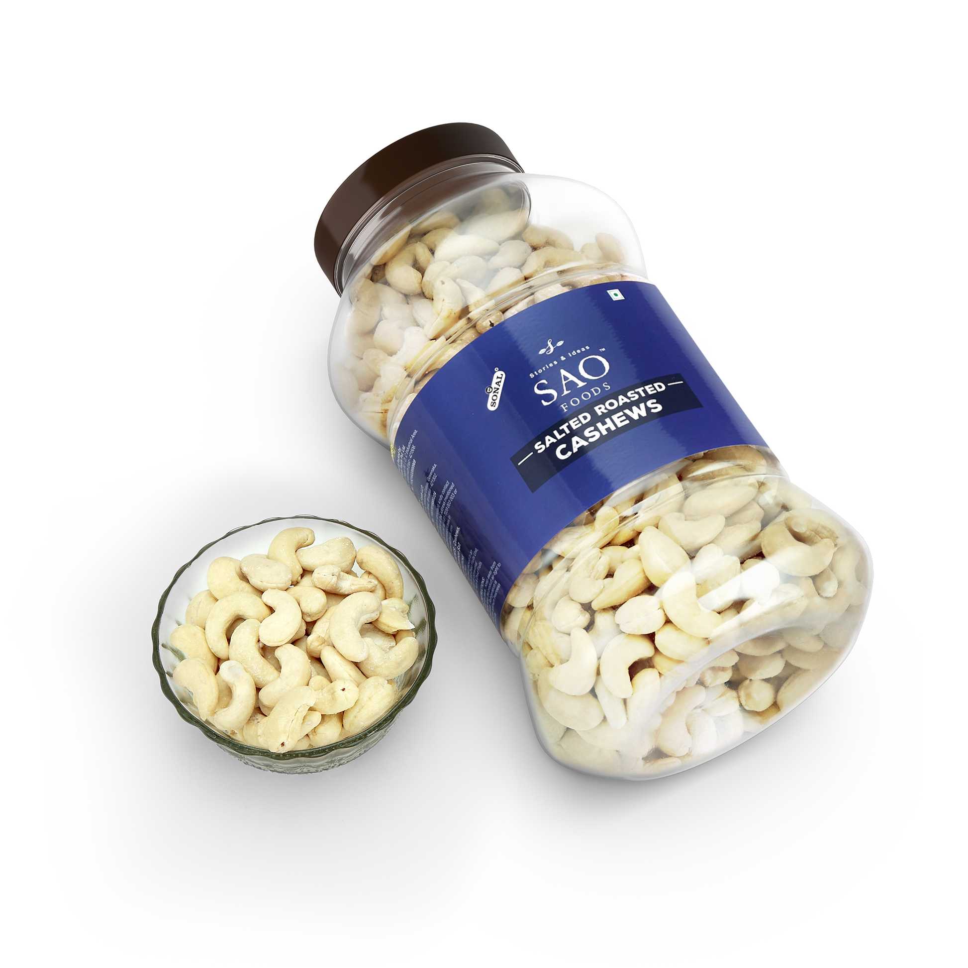 SAO Foods Salted Roasted Cashews 1 kg