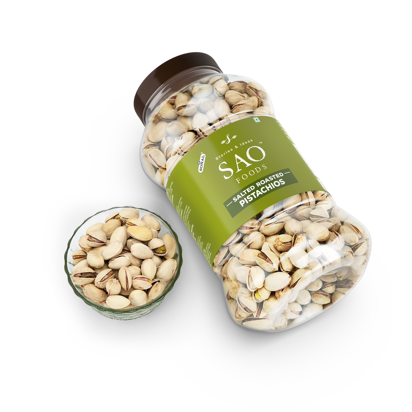 SAO Foods Salted Roasted Pistachios 1 kg