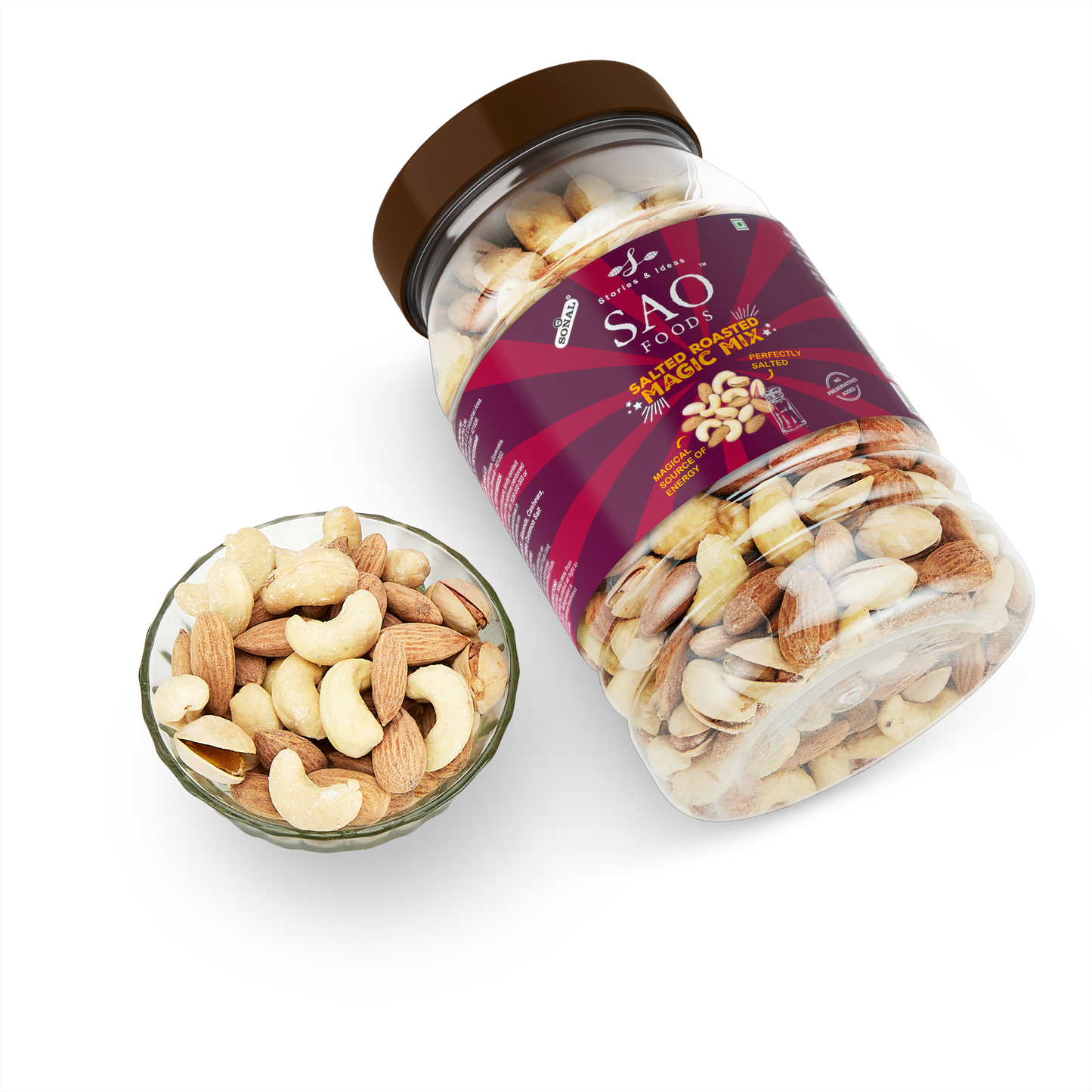 SAO Foods Roasted & Salted Magic Mix 500 gm