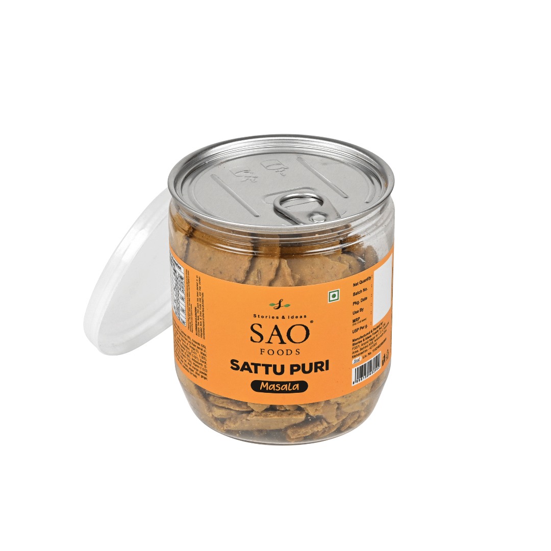 SAO FOODS Sattu Puri Masala 225gm