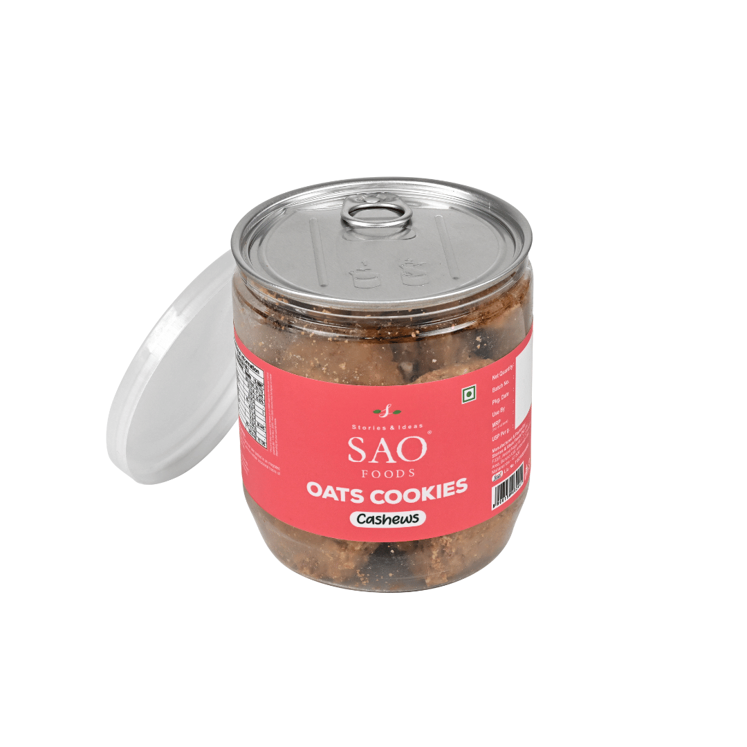 SAO FOODS Oats Cookies Cashews 260g 1