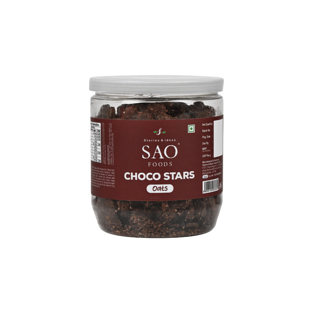 Buy Choco Star Oat Cookies (225g) – Delicious Chocolatey Oat Snack with Jaggery 1