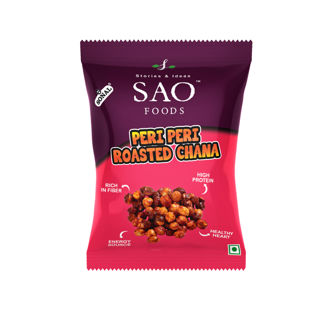 Peri Peri Roasted Chana - 15g | Pack of 50 * MRP 5