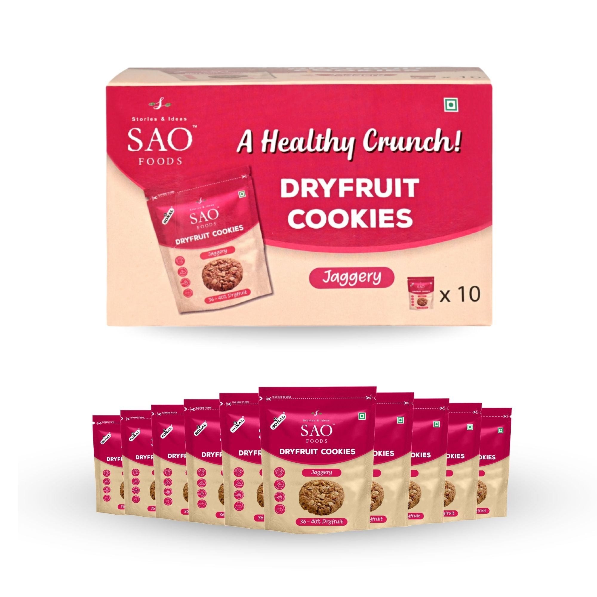SAO Foods Dryfruit Cookies