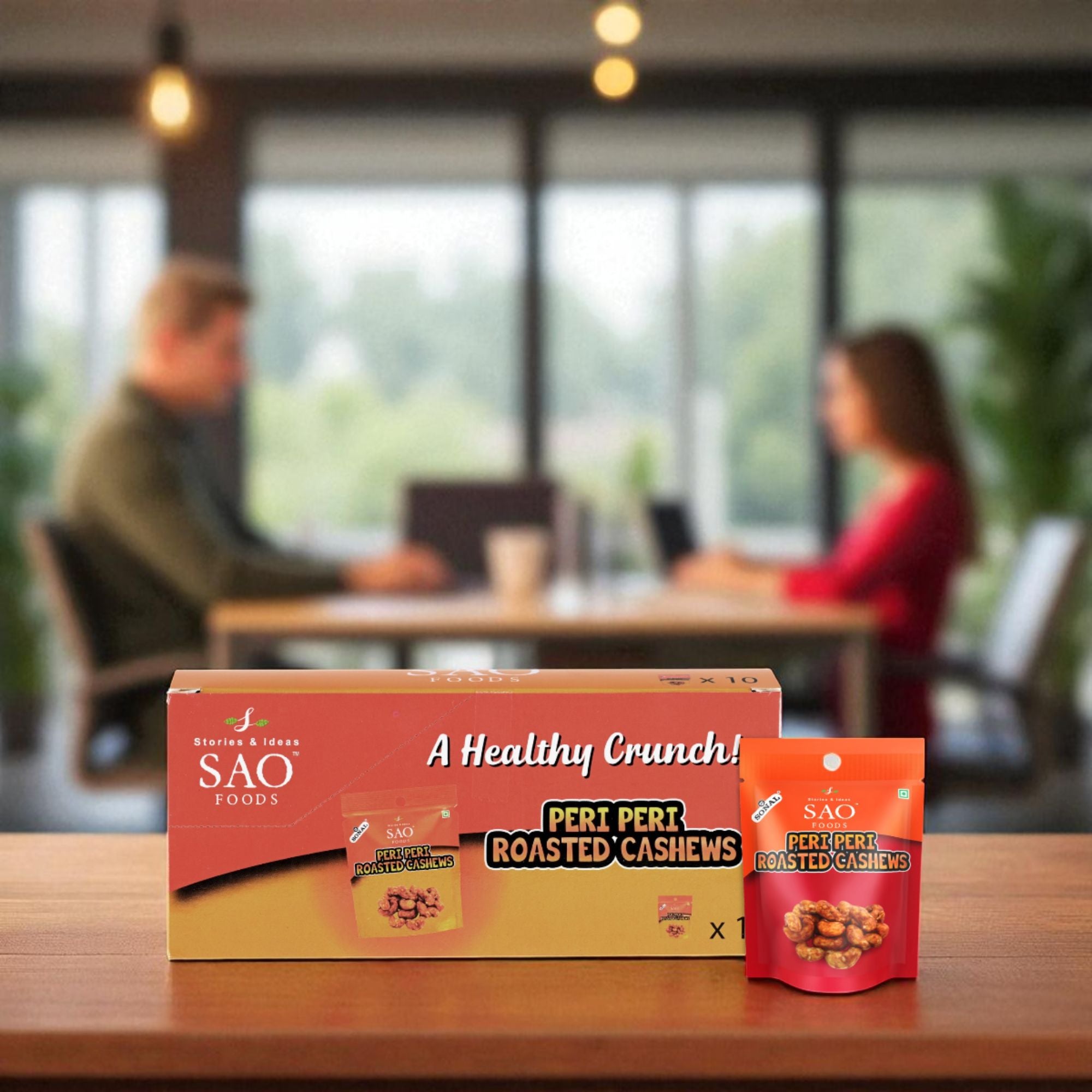 SAO Foods peri peri roasted cashews