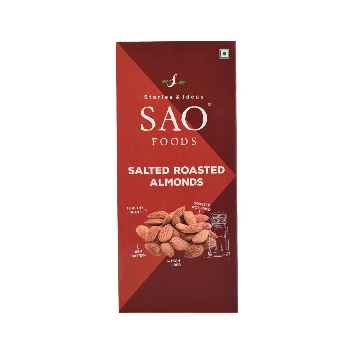 Salted & Roasted Almonds Refill Pack - 250g