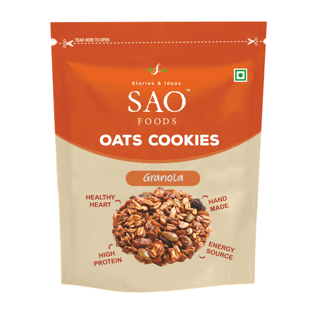 Sao Foods oats cookies pouch