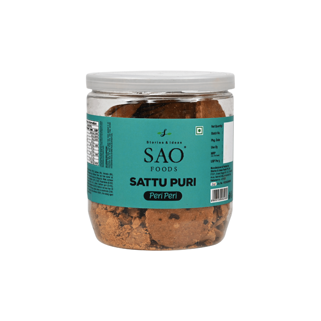 SAO FOODS Oats Chivda Peri Peri 225gm 4