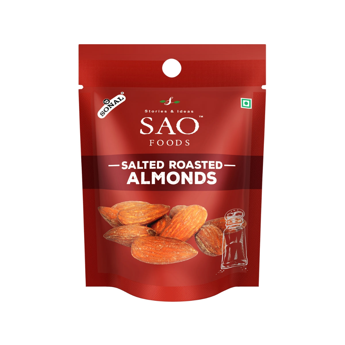 Salted Roasted Almonds Pouch