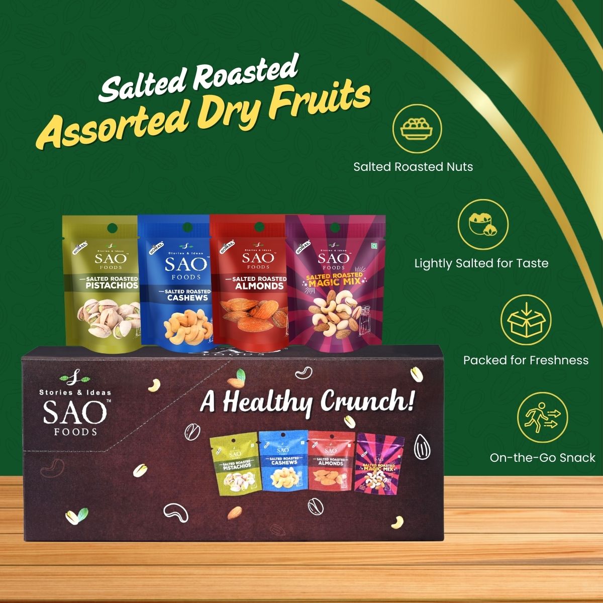 Salted Roasted Assorted Dry Fruits