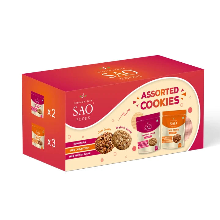 Assorted Cookies - 170g | 5 Small Packs