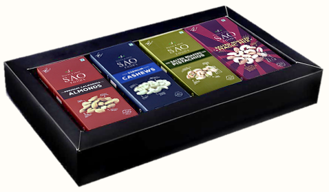 SAO FOODS Gift Pack of 4 – 200 gm x 4 packs